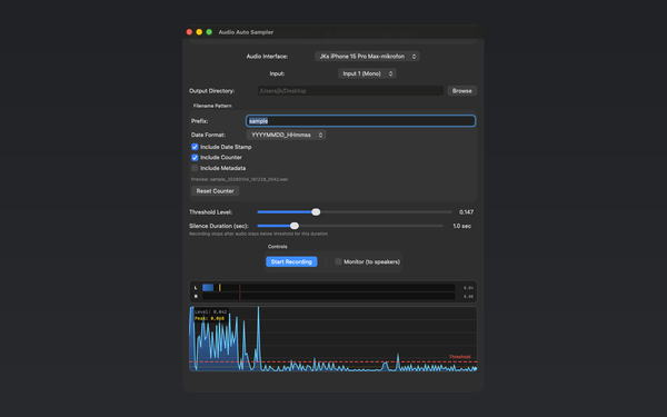 Introducing Audio Auto Sampler